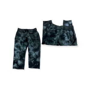 JOYLAB Tie Dye Blue Leggings